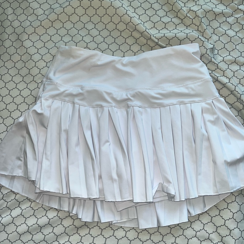 Gold hinge skort